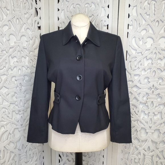 Alexandra Bartlett Jackets & Blazers - Alexandra Bartlett Black Single Breasted Blazer 14